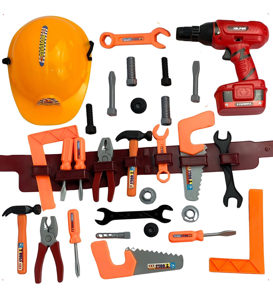 Kit Pequeno Construtor – Diversão Criativa com Ferramentas de Verdade - Loja Confia