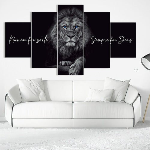 Quadro Decorativo com Chassi de Madeira - Loja Confia