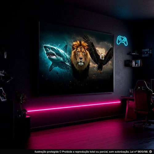 Quadro Decorativo — Transforme Seu Espaço com Poder e Elegância - Loja Confia