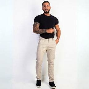Calça Sarja Premium – Conforto, Estilo e Cor Duradoura em Perfeita Harmonia - Loja Confia