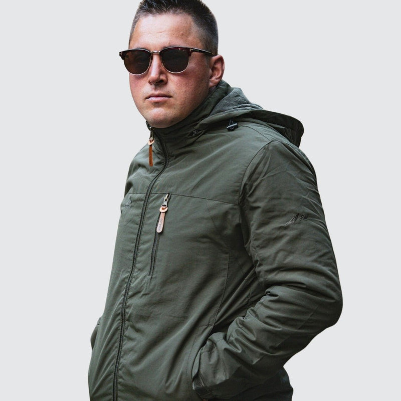 Jaqueta FrostGuard® Outdoor Impermeável - Proteção Contra Frio e Chuva - Loja Confia