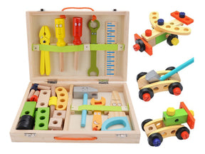Kit Pequeno Construtor – Diversão Criativa com Ferramentas de Verdade - Loja Confia