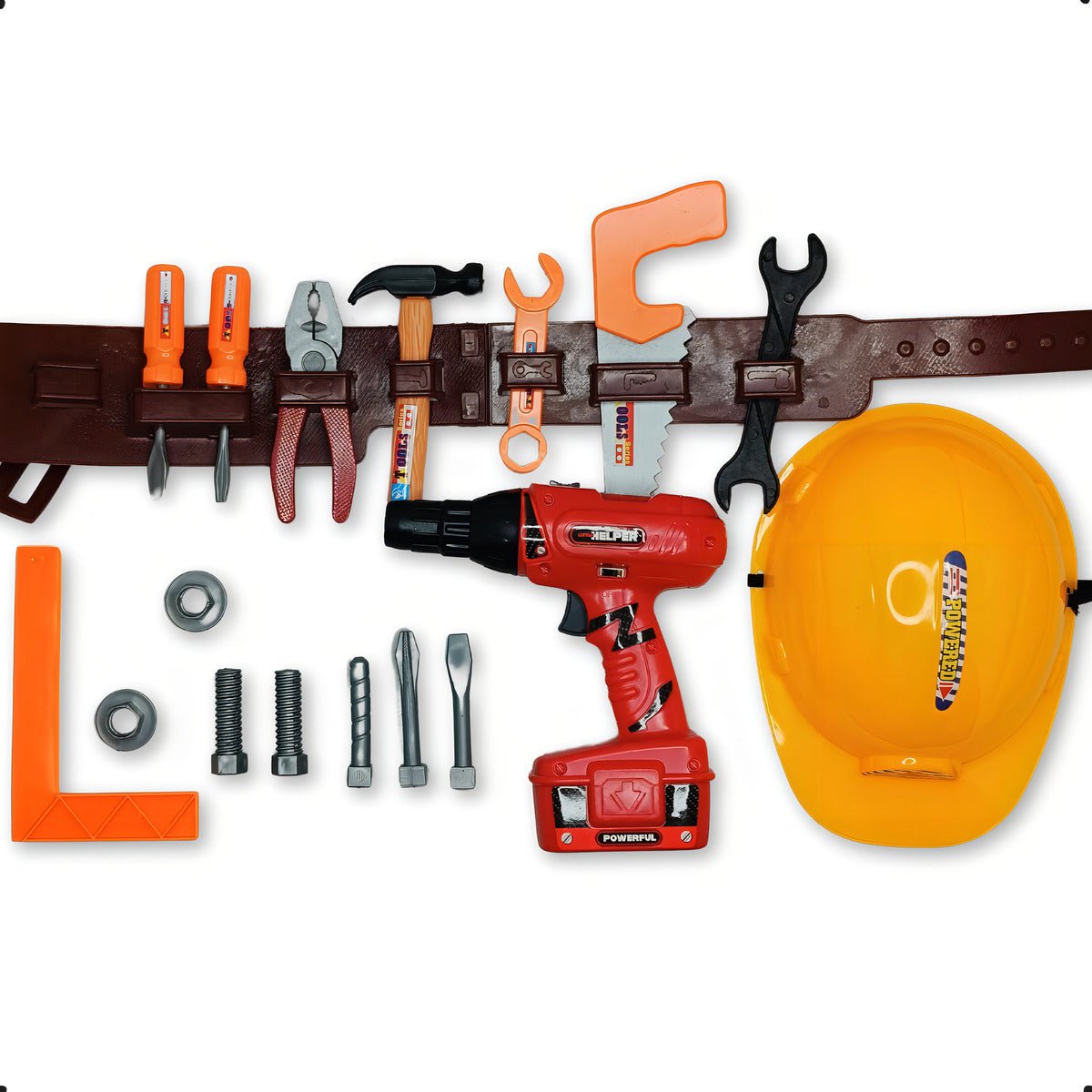 Kit Pequeno Construtor – Diversão Criativa com Ferramentas de Verdade - Loja Confia