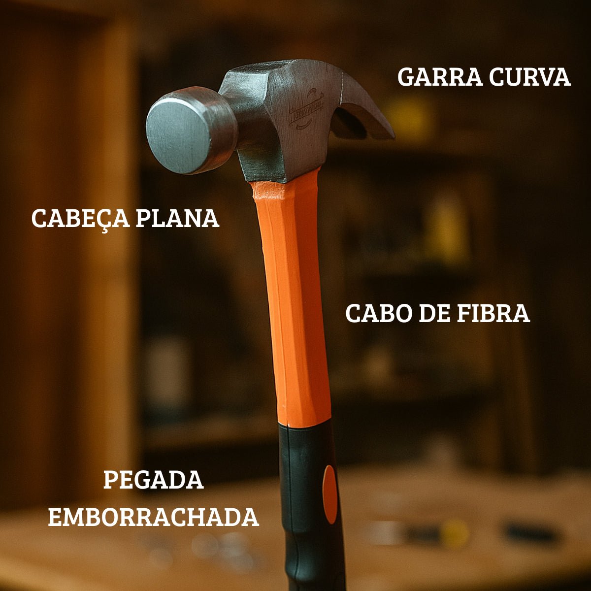 Martelo ProFix – Pegada Segura e Desempenho Profissional em Cada Batida - Loja Confia