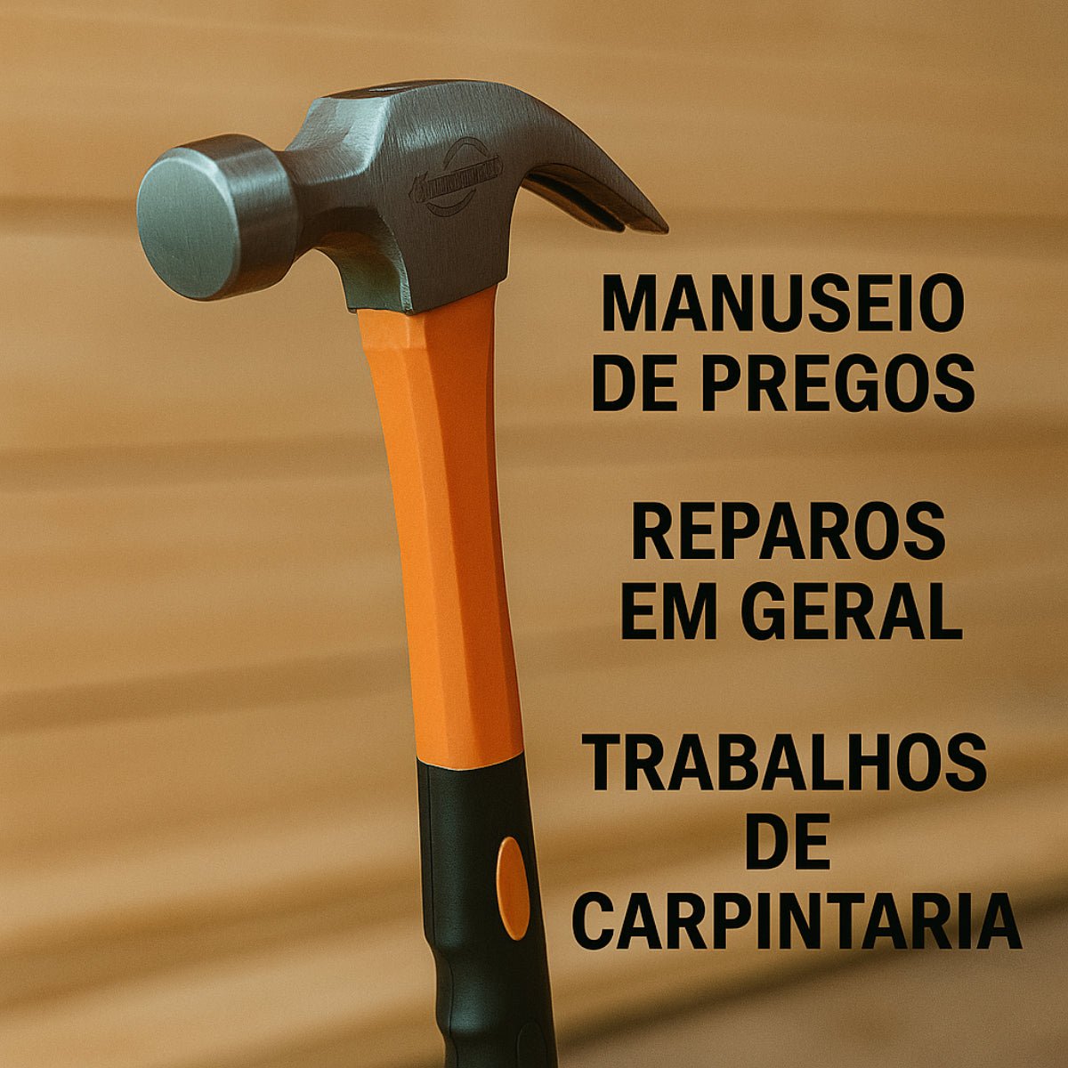 Martelo ProFix – Pegada Segura e Desempenho Profissional em Cada Batida - Loja Confia