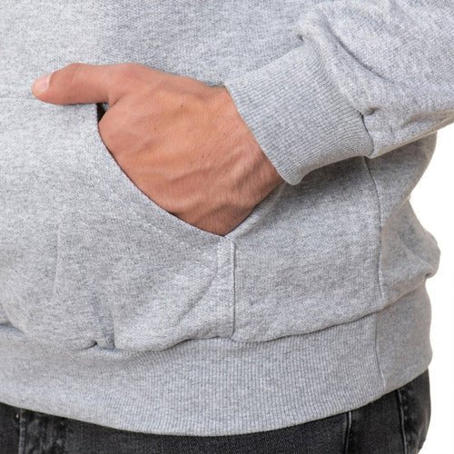 Moletom Blusa De Frio Capuz Liso Canguru Agasalho Flanelado - Loja Confia