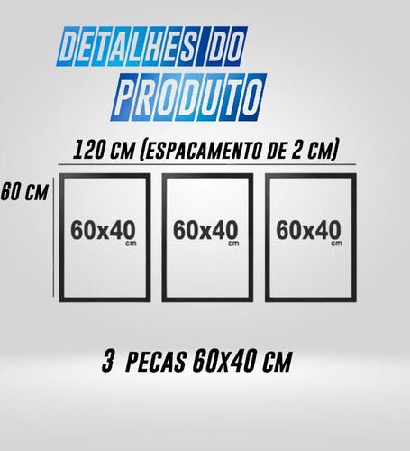 Quadro Decorativo Leão Salmo 23 - Loja Confia