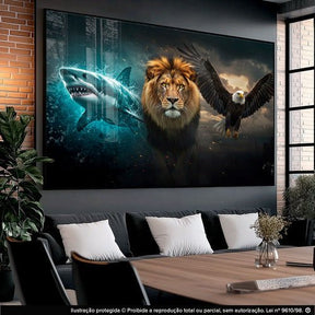 Quadro Decorativo — Transforme Seu Espaço com Poder e Elegância - Loja Confia