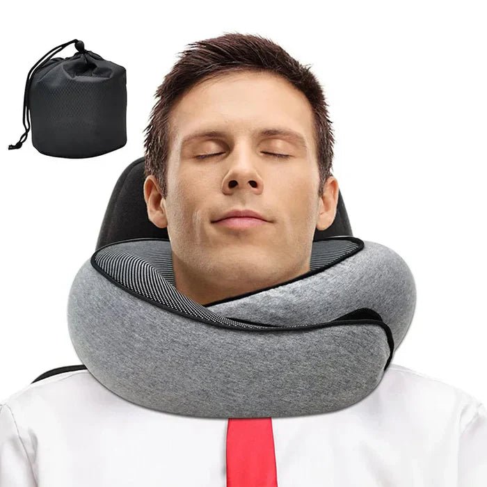 Travesseiro de Viagem SnugFly™ - Seu Companheiro de Viagem! - Loja Confia